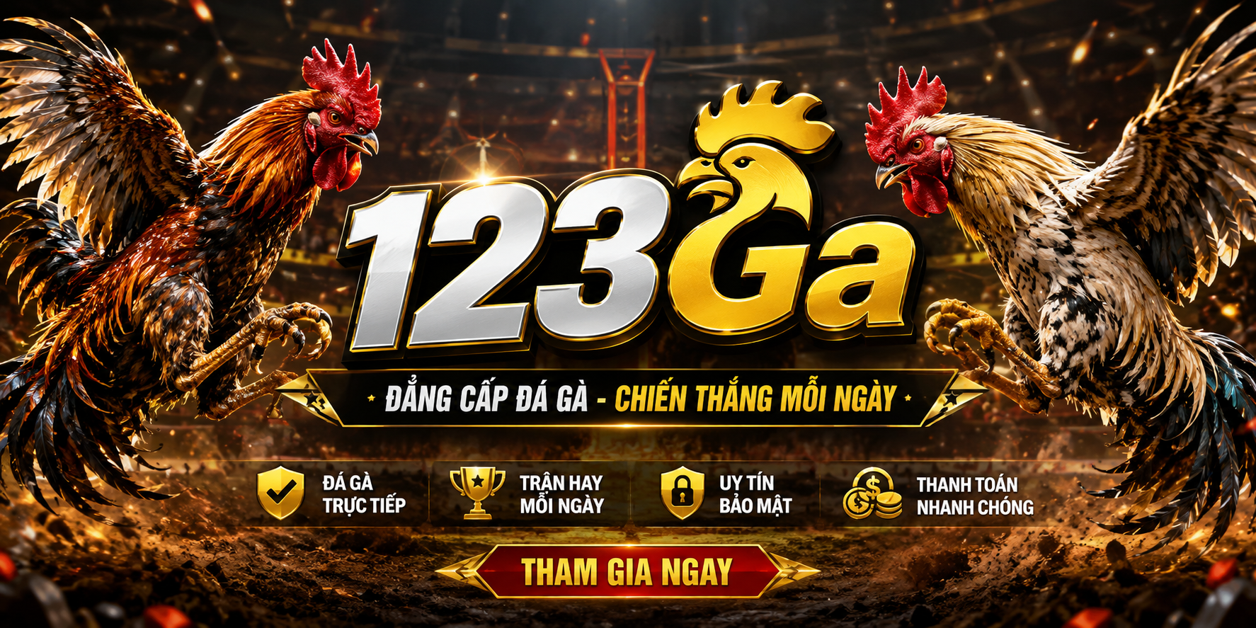 123GA - Đá gà trực tuyến
